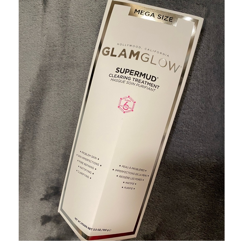 GLAMGLOW SUPERMUD®  Instant Clearing Treatment Mask 100g mega size